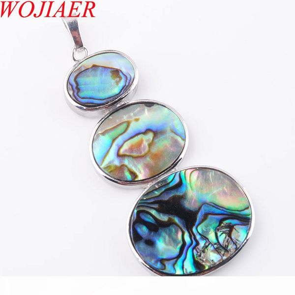 wojiaer natural new zealand abalone shell gem stone beads pendant necklace women jewelry dn3641, Silver
wojiaer natural new zealand abalone shell gem stone beads pendant necklace women jewelry dn3641, Silver