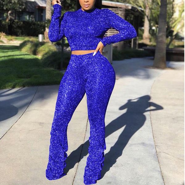 women's tracksuits 40#women's sets fashion two piece winter clothes women silver line pleated pants long sleeve pullover ropa de, Gray
women's tracksuits 40#women's sets fashion two piece winter clothes women silver line pleated pants long sleeve pullover ropa de, Gray