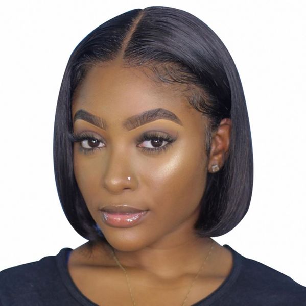 human hair straight bob wigs middle part mongolian hair machine made wigs 130% density no lace wig, Black;brown
human hair straight bob wigs middle part mongolian hair machine made wigs 130% density no lace wig, Black;brown