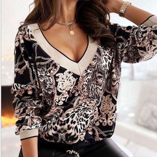 da 2436b 2021 spring and summer international station deep v fashion casual printed t-shirt, Black;brown
da 2436b 2021 spring and summer international station deep v fashion casual printed t-shirt, Black;brown