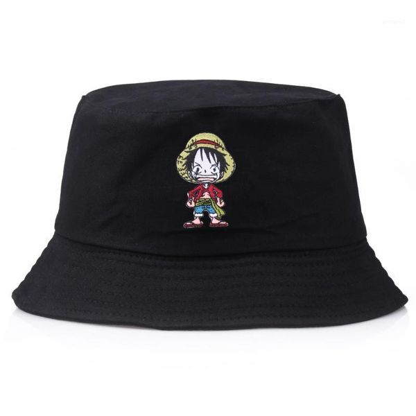 cloches luffy bucket hat brand one piece summer panama flat caps sun embroidery visor fishing fisherman bob casual hats1, Blue;gray
cloches luffy bucket hat brand one piece summer panama flat caps sun embroidery visor fishing fisherman bob casual hats1, Blue;gray
