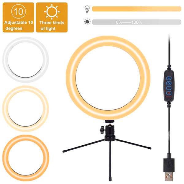discount 10 inch diameter 25cm live fill light desktripod 14.5w 5v 140led 2835 lamp beads white light usb connection vanity light
discount 10 inch diameter 25cm live fill light desktripod 14.5w 5v 140led 2835 lamp beads white light usb connection vanity light