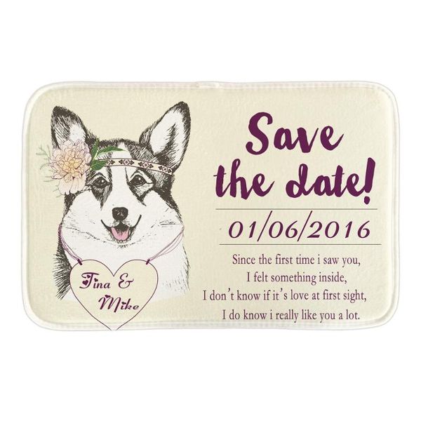 custom door mats save the date different langusge version choose personalize decorative door mats for bathroom livingroom 
custom door mats save the date different langusge version choose personalize decorative door mats for bathroom livingroom