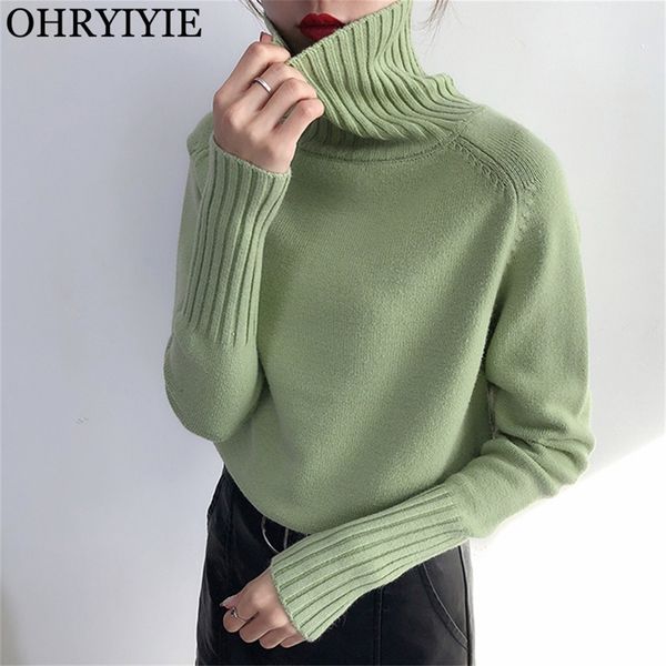 ohryiyie 2020 spring autumn women knitted turtleneck sweater casual soft jumper slim cashmere elasticity pullovers female lj200908, White;black
ohryiyie 2020 spring autumn women knitted turtleneck sweater casual soft jumper slim cashmere elasticity pullovers female lj200908, White;black