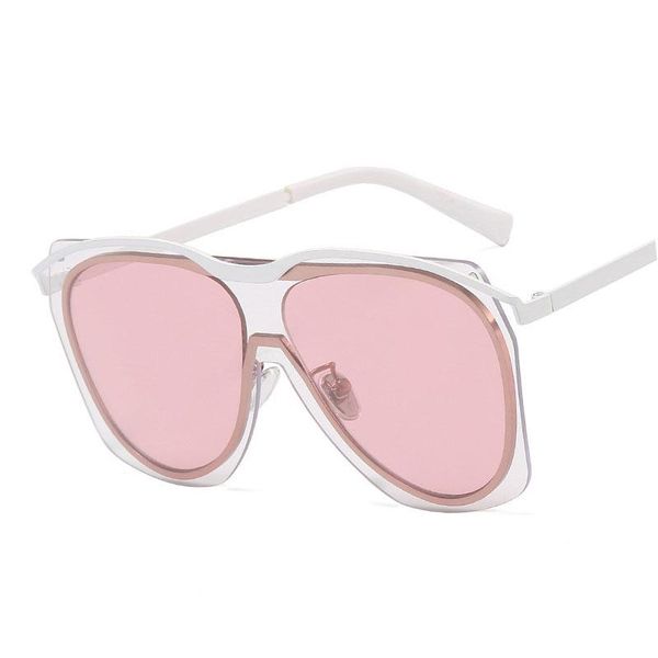 sunglasses veshion one lens personality big frame men women fashion shades uv400 vintage glasses, White;black
sunglasses veshion one lens personality big frame men women fashion shades uv400 vintage glasses, White;black