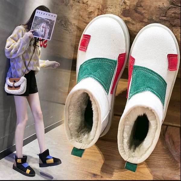 woman snow 2020 new winter thicken velvet women's cotton shoes flat slip-on anti-slip ankle shredded black beige boots btcd
woman snow 2020 new winter thicken velvet women's cotton shoes flat slip-on anti-slip ankle shredded black beige boots btcd