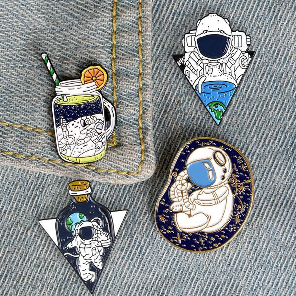 cool space travel enamel pin astronauts special edition brooches bag clothes lapel pin cosmic space badge kids jewelry kids gift, Red;brown
cool space travel enamel pin astronauts special edition brooches bag clothes lapel pin cosmic space badge kids jewelry kids gift, Red;brown