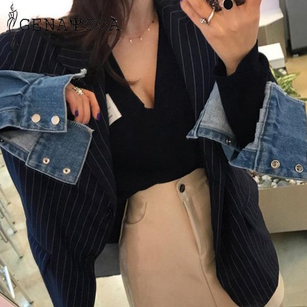 genayooa полосатых женщин джинсовая куртка с длинным рукавом 2020 жан куртка jeans заплатки уличной coat женской осень, Black;brown
genayooa полосатых женщин джинсовая куртка с длинным рукавом 2020 жан куртка jeans заплатки уличной coat женской осень, Black;brown