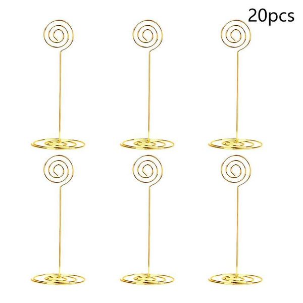 20 pieces 8.6 inch tall place card holders table number holders table card picture holder wire p holder menu1
20 pieces 8.6 inch tall place card holders table number holders table card picture holder wire p holder menu1