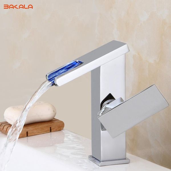 bathroom sink faucets led faucet water powered basin chrome polish brass mixer tap waterfall cold br-20214011/2
bathroom sink faucets led faucet water powered basin chrome polish brass mixer tap waterfall cold br-20214011/2