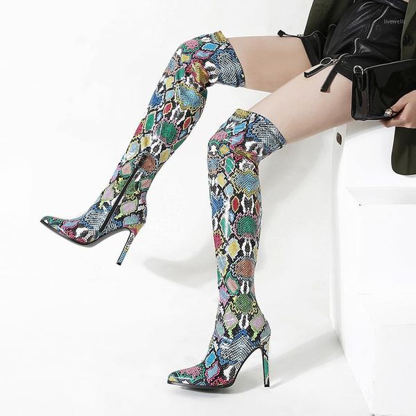 boots women high heel black suede thigh pointy toe over the knee back lace up long femmes bottes1
boots women high heel black suede thigh pointy toe over the knee back lace up long femmes bottes1