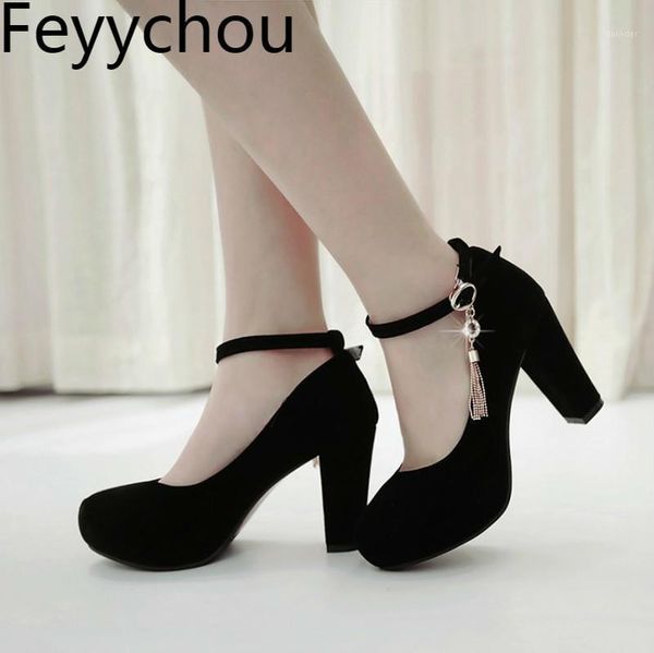 women pumps shoes super high heels new fashion square heel spring autumn flock shallow buckle party wedding shoes black red1
women pumps shoes super high heels new fashion square heel spring autumn flock shallow buckle party wedding shoes black red1