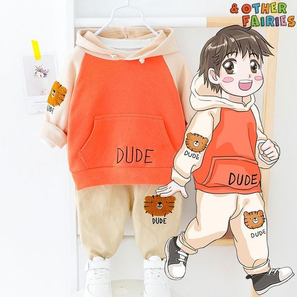 boy clothes 0-4 years old cotton 2 piece set cartoon letters printing hooded sweater children casual sports baby suit y200803, White
boy clothes 0-4 years old cotton 2 piece set cartoon letters printing hooded sweater children casual sports baby suit y200803, White