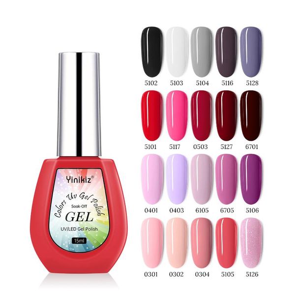 nail gel yinikiz 20colors 15ml polish soak off uv led varnish holographics shining nagel kunst gellack, Red;pink
nail gel yinikiz 20colors 15ml polish soak off uv led varnish holographics shining nagel kunst gellack, Red;pink