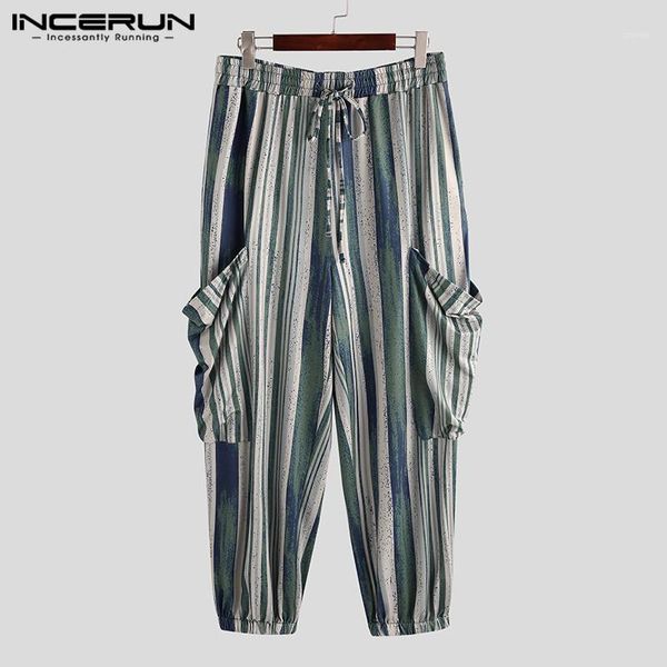incerun fashion men's harem pants striped drawstring joggers 2019 casual pockets baggy trousers men pantalones hombre streetwear1, Black
incerun fashion men's harem pants striped drawstring joggers 2019 casual pockets baggy trousers men pantalones hombre streetwear1, Black