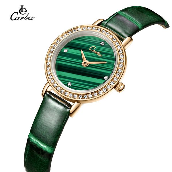caller factory direct inlaid fashion green casual small green table trend korean waterproof quartz watch female, Slivery;brown
caller factory direct inlaid fashion green casual small green table trend korean waterproof quartz watch female, Slivery;brown