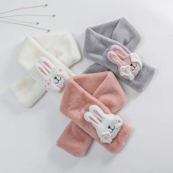 warm imitation autumn color winter children's solid cartoon rabbit baby plush korean boys and girls scarf 5cdo, Red;brown 
warm imitation autumn color winter children's solid cartoon rabbit baby plush korean boys and girls scarf 5cdo, Red;brown
