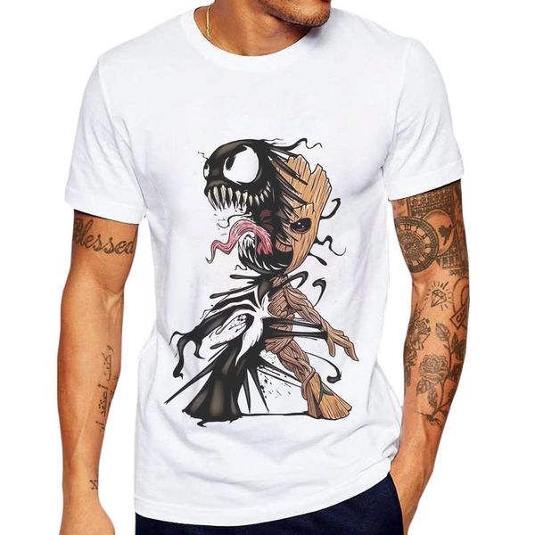 new sale men t-shirt groot and venom printed funny t shirts short sleeve casual mens clothingfor man funny tee shirt, White;black
new sale men t-shirt groot and venom printed funny t shirts short sleeve casual mens clothingfor man funny tee shirt, White;black