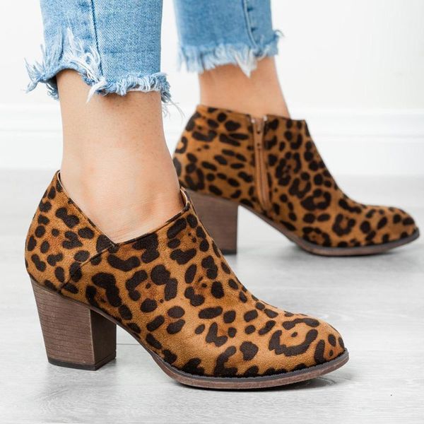 boots 2021 women leopard ankle zip female pointed toe shoes ladies square heels comfortable women's solid fashion footwear1, Black
boots 2021 women leopard ankle zip female pointed toe shoes ladies square heels comfortable women's solid fashion footwear1, Black