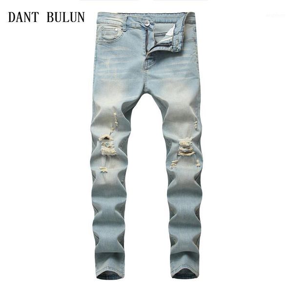 men's jeans 2021 high street hip hop fashion men denim destroyed ripped slim skinny biker male blue simple knees holes trousers1
men's jeans 2021 high street hip hop fashion men denim destroyed ripped slim skinny biker male blue simple knees holes trousers1