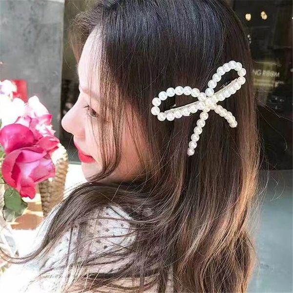hair clips & barrettes elegant korean design pearl bowknot women girls clip statement wedding bridal accessories party hairpins hc032, Golden;silver
hair clips & barrettes elegant korean design pearl bowknot women girls clip statement wedding bridal accessories party hairpins hc032, Golden;silver