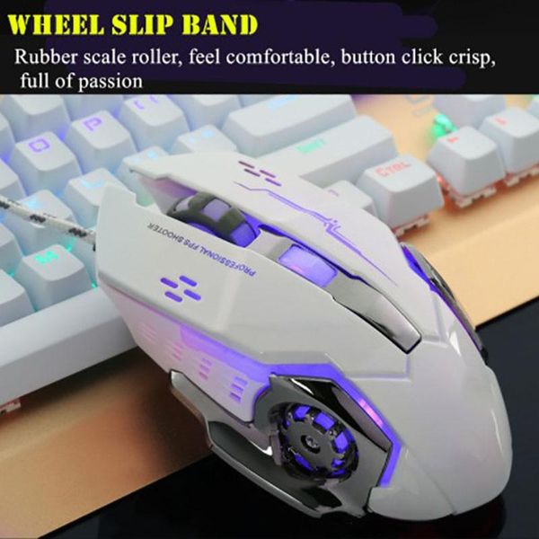 gaming mouse usb charging mute luminous mechanical 2.4ghz led light transmission optical computer accessories for pc laptop
gaming mouse usb charging mute luminous mechanical 2.4ghz led light transmission optical computer accessories for pc laptop