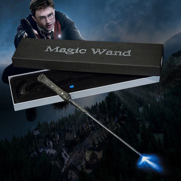 Harry Wand With Luminous And Sound 36cm Plastic Potter Magic Wand Halloween Cosplay Prop Kid Gift