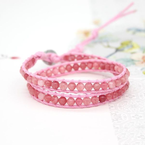 tennis bohemia unique women pink rope multilayer beaded bracelet colorful natural stone wrap bracelets handmade adjustable boho jewelry, Golden;silver
tennis bohemia unique women pink rope multilayer beaded bracelet colorful natural stone wrap bracelets handmade adjustable boho jewelry, Golden;silver