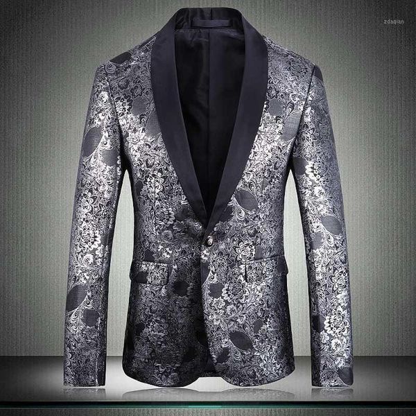 men's suits & blazers male blazer luxury jacquard single breasted mens party plus size 5xl masculino slim fit jacket1, White;black
men's suits & blazers male blazer luxury jacquard single breasted mens party plus size 5xl masculino slim fit jacket1, White;black