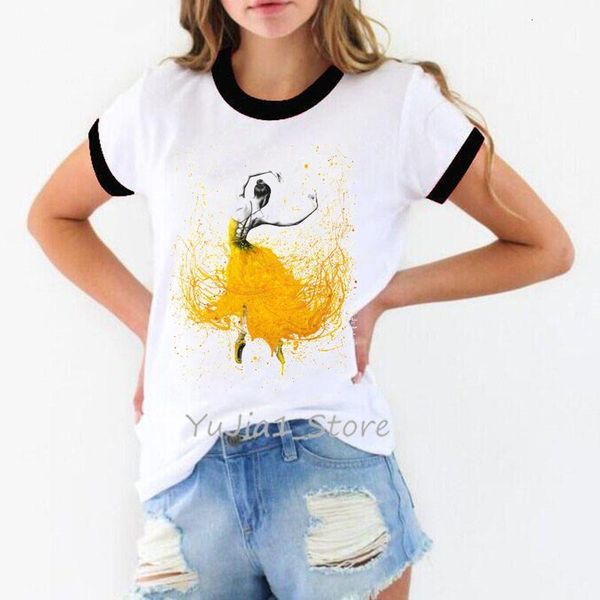 ropa mujer 2019 watercolor ballet girl tshirt women vogue vintage t shirt camiseta mujer kawaii clothes white female t-shirt top
ropa mujer 2019 watercolor ballet girl tshirt women vogue vintage t shirt camiseta mujer kawaii clothes white female t-shirt top
