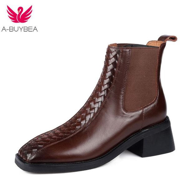 square toe shoes woman fashion genuine leather winter boots women 2021 office lady working high heels ankle boots, Black
square toe shoes woman fashion genuine leather winter boots women 2021 office lady working high heels ankle boots, Black