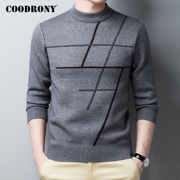 coodrony brand winter sweater men thick warm sweaters striped knitwear pullover men clothes casual o-neck mens jumpers c1216 201203, White;black
coodrony brand winter sweater men thick warm sweaters striped knitwear pullover men clothes casual o-neck mens jumpers c1216 201203, White;black