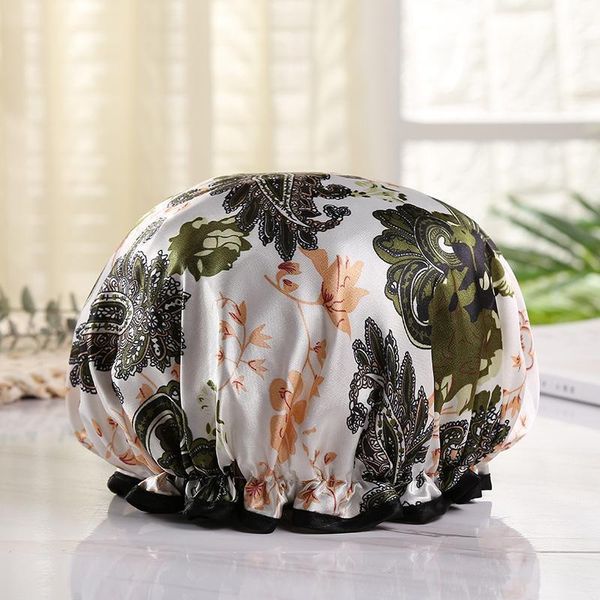 waterproof shower cap double layer elastic bath hat bathing cap for women spa bathing accessory hair salon bathroom product h jllnzc
waterproof shower cap double layer elastic bath hat bathing cap for women spa bathing accessory hair salon bathroom product h jllnzc