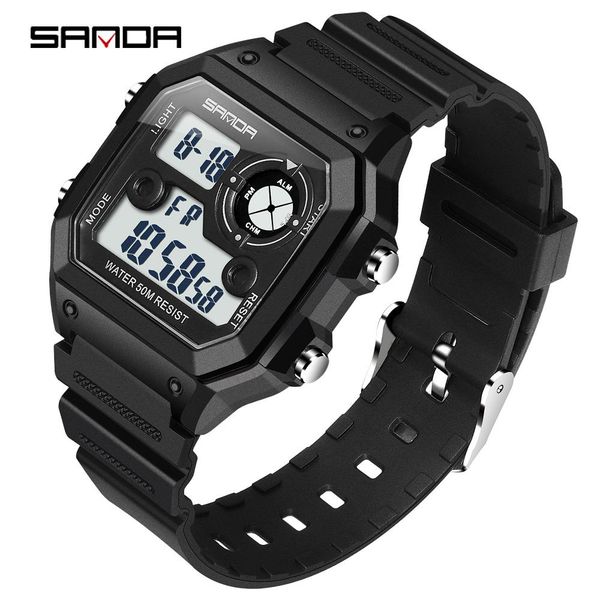 sanda sports watch men brand luxury famous led digital watches male clocks men's watch relojes deportivos herren uhren wmtzsl, Silver
sanda sports watch men brand luxury famous led digital watches male clocks men's watch relojes deportivos herren uhren wmtzsl, Silver