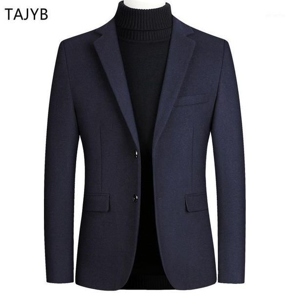 2020 autumn and winter new men's jacket woolen small suit business casual jacket single suit men1, Black
2020 autumn and winter new men's jacket woolen small suit business casual jacket single suit men1, Black