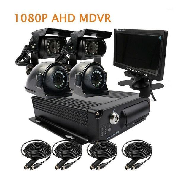 diy 1080p car mdvr dvr video recorder rear view cctv ir camera system 7" monitor1, Black;white 
diy 1080p car mdvr dvr video recorder rear view cctv ir camera system 7" monitor1, Black;white