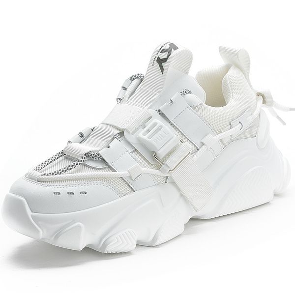 rasmeup genuine leather women's mesh breathable platform sneakers 2020 fashion women chunky shoes ladies trainers footwear lj201201, Black;white
rasmeup genuine leather women's mesh breathable platform sneakers 2020 fashion women chunky shoes ladies trainers footwear lj201201, Black;white