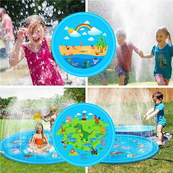 inflatable kids play outdoor sprinkler pads 100cm fun spray mat splash water mats toddler baby swimming pool
inflatable kids play outdoor sprinkler pads 100cm fun spray mat splash water mats toddler baby swimming pool