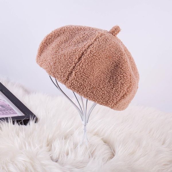 berets autumn and winter korean domed cashmere painter's hat women's outdoor leisure beret creative octagonal, Blue;gray
berets autumn and winter korean domed cashmere painter's hat women's outdoor leisure beret creative octagonal, Blue;gray
