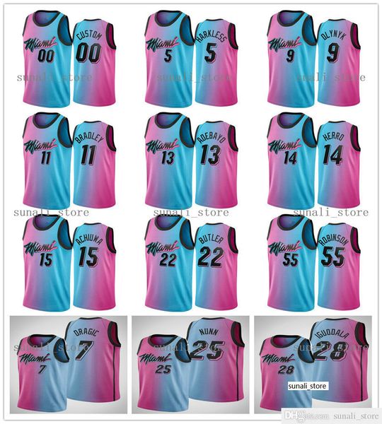 2020-21 city rainbow maurice harkless avery bradley precious achiuwa jimmy butler goran dragic bam adebayo tyler herro nunn jersey edition, Black;red
2020-21 city rainbow maurice harkless avery bradley precious achiuwa jimmy butler goran dragic bam adebayo tyler herro nunn jersey edition, Black;red