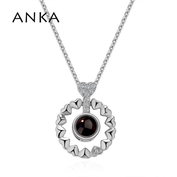 anka memory of love heart pendant necklace with cubic zirconia projection necklace for love gift women's jewelry #133432, Silver
anka memory of love heart pendant necklace with cubic zirconia projection necklace for love gift women's jewelry #133432, Silver