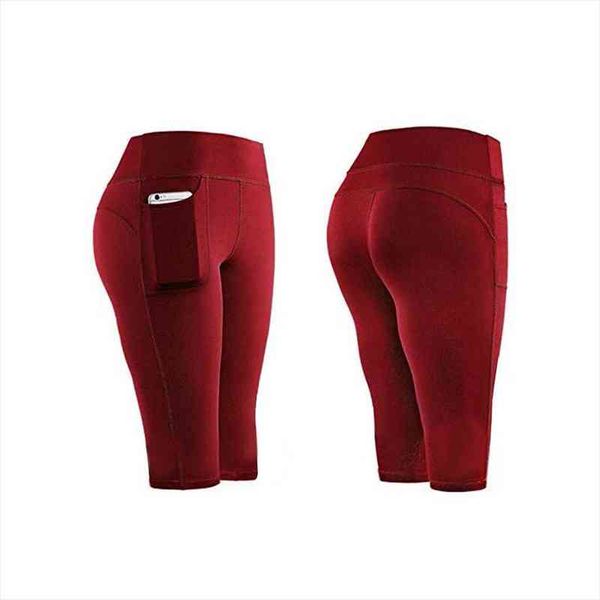 quick drying stretch knee length women leggings fitness running workout plus size push up sports pockets skinny pants p1, Black
quick drying stretch knee length women leggings fitness running workout plus size push up sports pockets skinny pants p1, Black