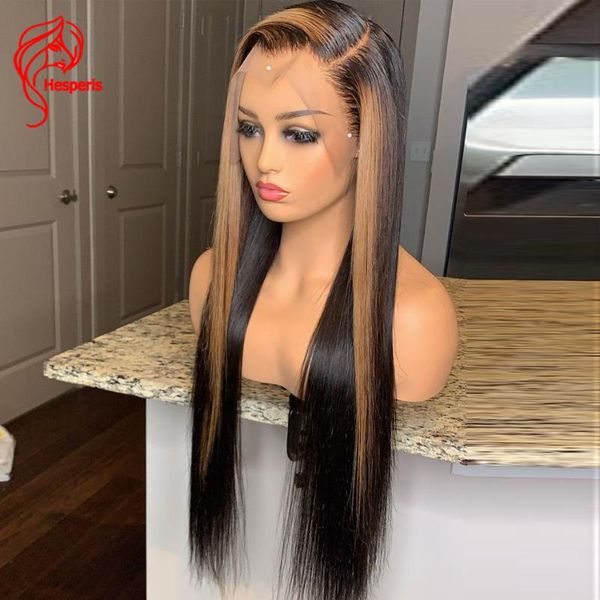 hesperis side part lace front human hair wigs highlight blonde brazilian remy silk stright human hair wigs pre plucked, Black;brown
hesperis side part lace front human hair wigs highlight blonde brazilian remy silk stright human hair wigs pre plucked, Black;brown