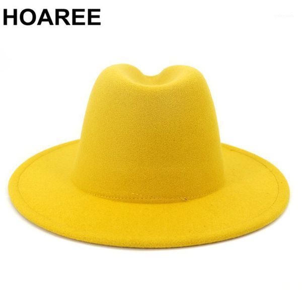 stingy brim hats hoaree fedora panama hat yellow purple patchwork wool felt jazz cap male female wide vintage cowboy trilby hat1, Blue;gray
stingy brim hats hoaree fedora panama hat yellow purple patchwork wool felt jazz cap male female wide vintage cowboy trilby hat1, Blue;gray