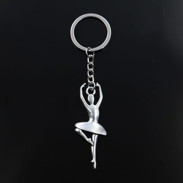 fashion keychain 63x23mm ballet girl dancer ballerina pendants diy men jewelry car key chain ring holder souvenir for gift, Silver
fashion keychain 63x23mm ballet girl dancer ballerina pendants diy men jewelry car key chain ring holder souvenir for gift, Silver