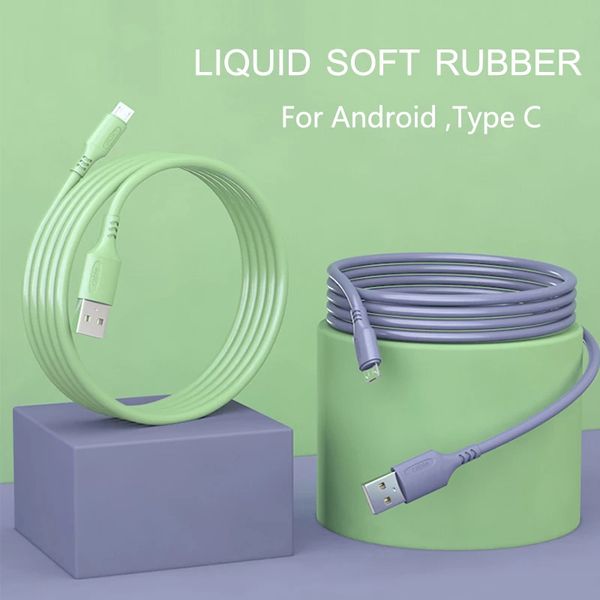 liquid charge cable for type-c android fast charging magnet charger micro usb type-c cable mobile phone cord wire
liquid charge cable for type-c android fast charging magnet charger micro usb type-c cable mobile phone cord wire