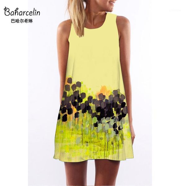 baharcelin women dress new arrival cute print sleeveless summer dress round neckline casual loose mini chiffon vestidos1, Black;gray
baharcelin women dress new arrival cute print sleeveless summer dress round neckline casual loose mini chiffon vestidos1, Black;gray