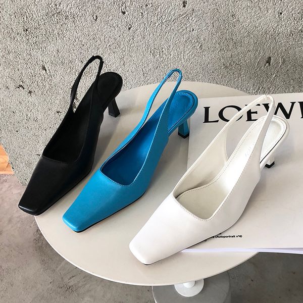 will see 2021 high-heeled of women closed slingssandals white kitten blue heels square foot office toe shoes ladies oiih, Black
will see 2021 high-heeled of women closed slingssandals white kitten blue heels square foot office toe shoes ladies oiih, Black