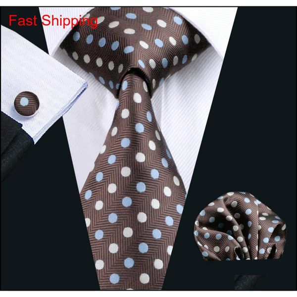 fast shipping silk tie polka dots style set wholesale necktie hanky cufflinks classic silk jacquard woven men's tie qylbdx homes2007, Black;blue
fast shipping silk tie polka dots style set wholesale necktie hanky cufflinks classic silk jacquard woven men's tie qylbdx homes2007, Black;blue