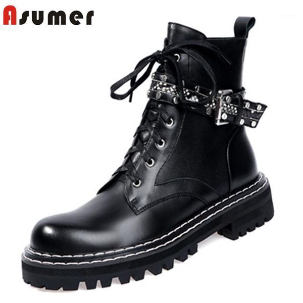 asumer 2021 patent leather motorcycle boots women autumn winter buckle rivet fashion casual shoes women ankle boots1, Black
asumer 2021 patent leather motorcycle boots women autumn winter buckle rivet fashion casual shoes women ankle boots1, Black